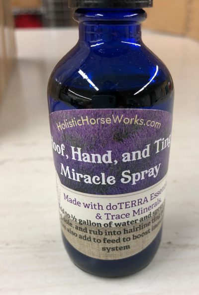 Hoof Hand and Ting Miracle Spray  - Bottles shipped from California